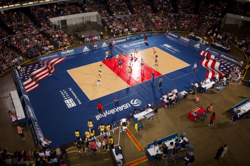 Volleyball Court Surface Sport Court® Northern California